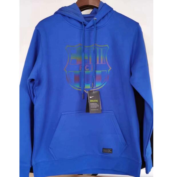 Barcelona Blue Hoody Sweater Top 2020/21